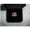 Image 1 : Ruby/Diamond Ring with Guard #1114971