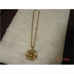 Signed  TORINO Necklace 1950s Unusual #1153158