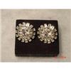 Image 1 : HOBE SPARKLING RHINESTONE CLIPPED EARRINGS #1153711