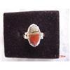 Image 1 : Uncas Sterling Agate Ring Size  6 1/2 #1153728