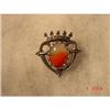 Image 1 : Miracle Scottish Agate Brooch Celtic Crown #1153735