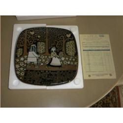 1977 Arabia Plate with Kalevala motif. Limited #1153998