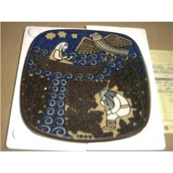 1980 Arabia Plate with Kalevala motif. Limited #1154001