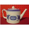 Image 1 : COPELAND SPODE FITZHUGH BLUE DRUM TEAPOT AND #1154015