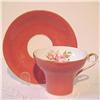 Image 1 : Pretty Aynsley China Cup & Saucer CINNAMON #1154025