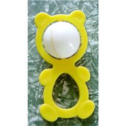 50's Plastic BABY Rattle*Tiny Bear #1154106