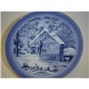 Image 1 : "THE OLD HOMESTEAD IN WINTER"PLATE #1155158