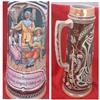 Image 1 : EARLY 1900S HIGHLY EMBOSSED LARGE GERMAN STEIN #1155588