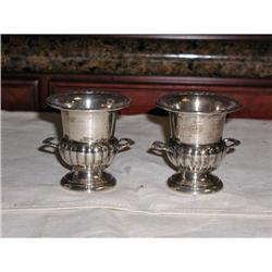 Matching Pair Sterling Silver Cigarette/Match #1155651