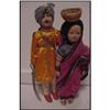 Image 1 : Doll Cloth India Man and Woman Hand Made in #1155743