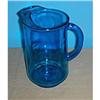 Image 1 : 2 qt. Cobalt blue pitcher w/ ice lip #1155858