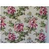 Image 1 : LUSH FLORAL VINTAGE  BARKCLOTH PANEL CHIC  #1156495