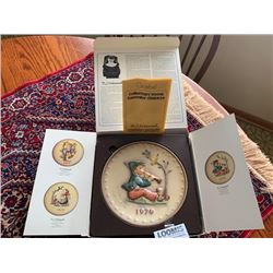MJ HUMMEL ANNUAL PLATE BY GOEBEL 1979 - IN ORIGINAL PACKAGING