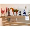 Image 2 : VINTAGE DRIP GLAZED CHINESE TANG DYNASTY HORSE, BARBIE ON STAND, FIGURINES, MORE!