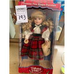 PORCELAIN DOLL IN ORIGINAL PACKAGING