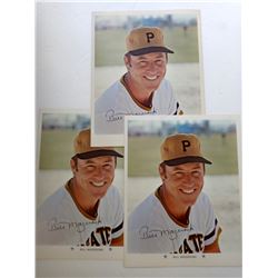 BILL MAZEROSKI 1971 ARCO 8 X 10 AUTOGRAPHED PRINT