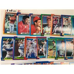 SET OF APPROXIMATELY 86 TOPPS BASEBALL CARDS