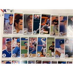 SET OF APPROXIMATELY 63 TOPPS BASEBALL CARDS