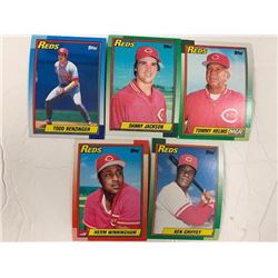 SETS OF 5 CINCINNATI REDS CARDS