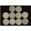 Image 2 : 10 ASSORTED MERCURY DIMES 1-1937 & THE REST