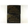 Image 3 : 2006 & 2007 COMMEMORATIVE QUARTERS GOLD EDITION