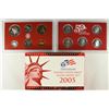 Image 2 : 2005 US SILVER PROOF SET (WITH BOX)
