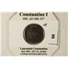 Image 3 : 306-337 A.D. CONSTANTINE I ANCIENT COIN EXTRA FINE