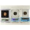 Image 2 : 3 SAMPLE SLABS 2000-D LINCOLN CENT IN INTERCEPT