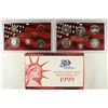 Image 1 : 1999 US SILVER PROOF SET (WITH BOX) THIS IS ONE OF