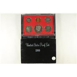 1980 US PROOF SET (WITH BOX)