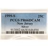 Image 3 : 1999-S SILVER NEW JERSEY QUARTER PCGS PR66 DCAM