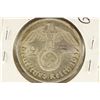 Image 2 : 1937-A GERMAN SILVER 2 MARK WITH SWASTIKA AU