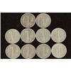 Image 2 : 10 ASSORTED 1930'S & 40'S MERCURY DIMES