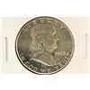 Image 1 : 1963 FRANKLIN HALF DOLLAR BRILLIANT UNC