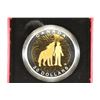 Image 1 : 2014 CANADA $20 FINE SILVER SELECTIVE GOLD PLATING