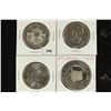 Image 1 : 4-ASSORTED CANADA TRADE DOLLARS 1882