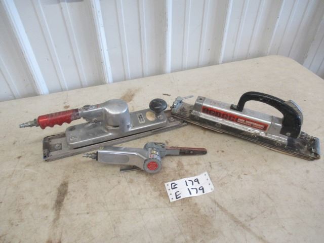 3 Air Sanders 1) Powerfist Belt Sander 1) Rodac Mdl 8400 1) Hutchins ...