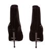 Image 4 : Tom Ford Black Velvet Spiked Boots Heels Shoes 39.5