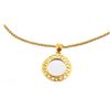 Image 4 : Chanel Gold Chain CC Mirror Drop Pendant Vintage Necklace 95A