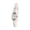 Image 2 : Hamilton 1.80 ctw Diamond Lady's Vintage Wristwatch - 14KT White Gold
