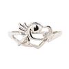 Image 2 : 0.02 ctw Diamond Ring - 10KT White Gold