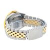 Image 8 : Rolex Mens 2 Tone White Diamond 3 ctw Channel Set Datejust Wriswatch