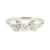 Image 2 : 0.50 ctw Diamond Ring - 18KT White Gold
