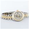 Image 4 : Rolex Ladies 2 Tone Yellow Gold Slate Grey Diamond 26MM Datejust Wristwatch