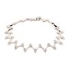 Image 1 : 0.76 ctw Diamond Bracelet - 18KT White Gold