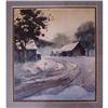 Image 1 : Orig  W/C Winter Country Road, Gerald T Brodick#1083447