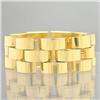 Image 1 : Retro Modern 18kt. Yellow Gold Bracelet C.1945 #1093697