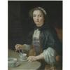 Image 1 : Portrait of a Lady seated at a table #1094067