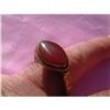 Image 1 : Late medieval Islamic gold ring with carnelian #1094216