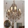 Image 1 : 12L  bronze crystal Versailles chandelier #1094410